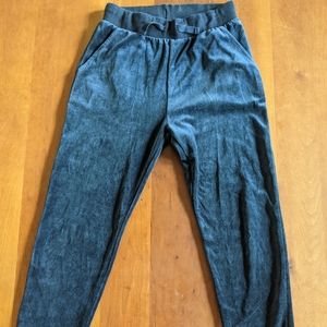 Hanna Andersson Girl's Super Soft Sweatpants - US 8, navy blue